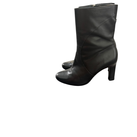 Naturalizer Harlene Black Leather Women's Boots 8 - Picture 5 of 8